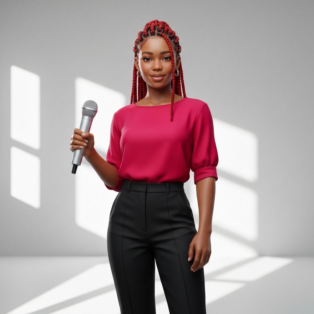 A person prepares for a video assessment