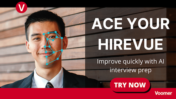 A non-native English speaker presents in an interview